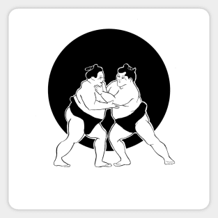 Sumo Wrestling Sticker